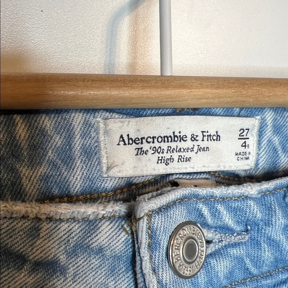 Abercrombie & Fitch Light Blue Jeans - Picture 2 of 3